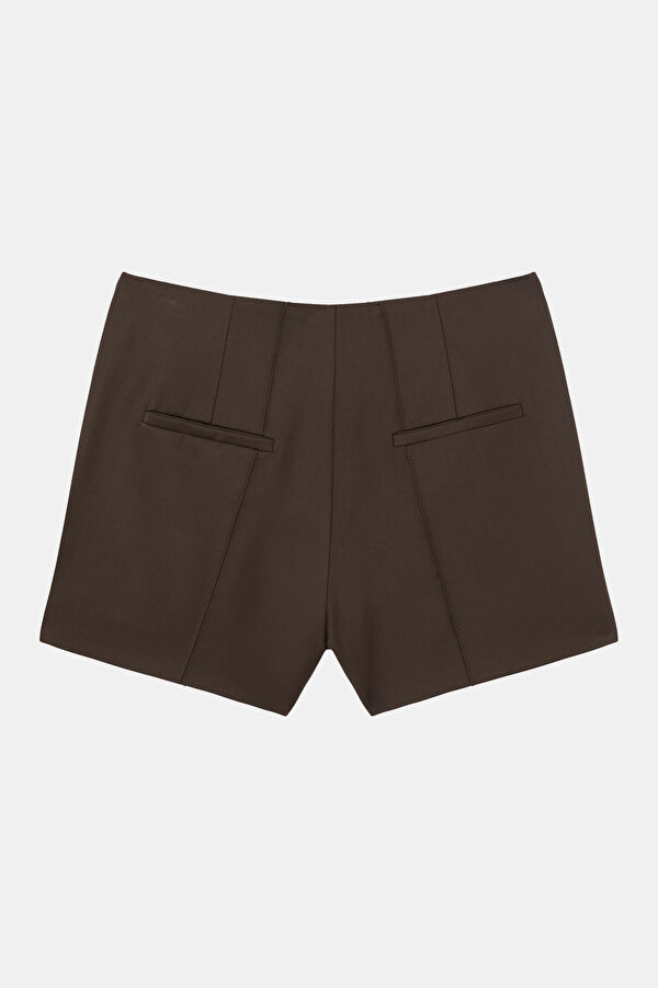 Coffee Brown Women's Shorts 4