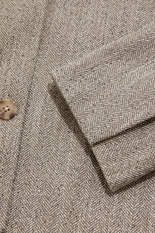 Mink Buttoned Women's Jacket 4