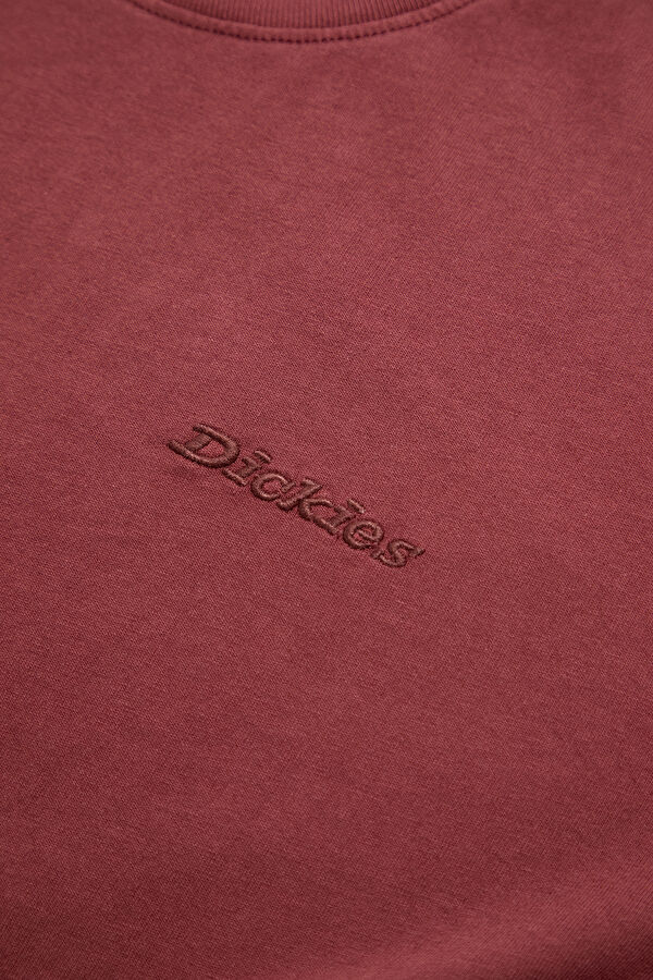 Relax Kalıp Bordo Bisiklet Yaka Erkek T-Shirt 4
