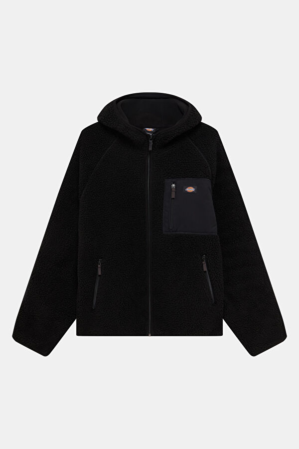 Black Zip-Up Men's Jacket