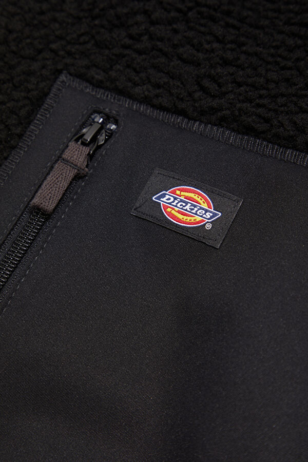 Black Zip-Up Men's Jacket 4