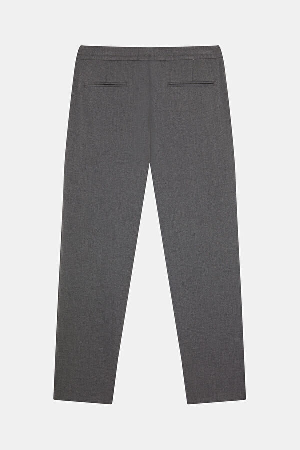 Gri Straight Erkek Pantolon 5