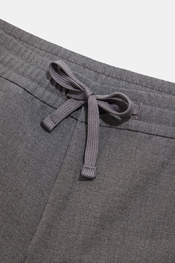 Gri Straight Erkek Pantolon 6