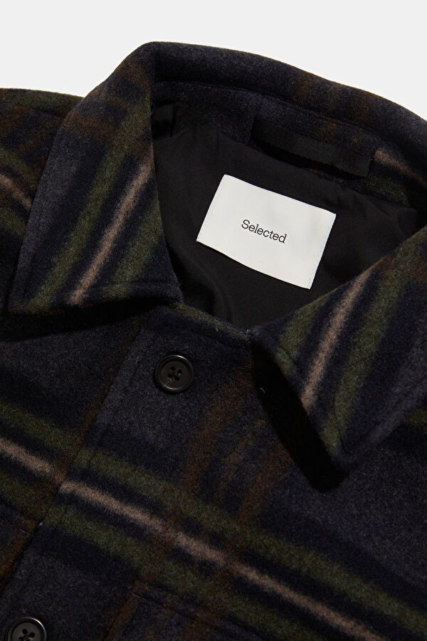 Lacivert Düğmeli Erkek Ceket 3