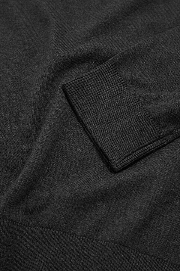 Anthracite Organic Cotton Men's Sweater 4