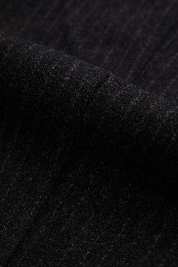 Anthracite Buttoned Men's Jacket 5