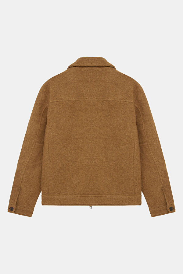 Coffee-colored Men's Jacket 2