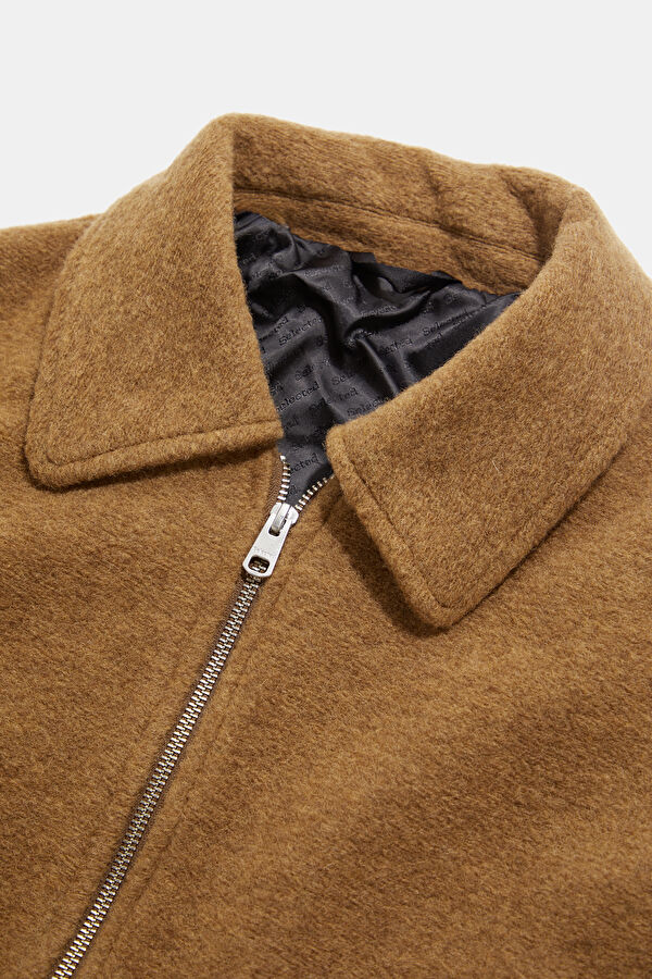 Coffee-colored Men's Jacket 3