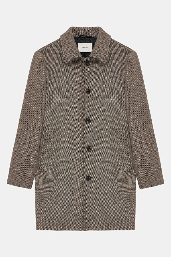 Coffee Men's Coat