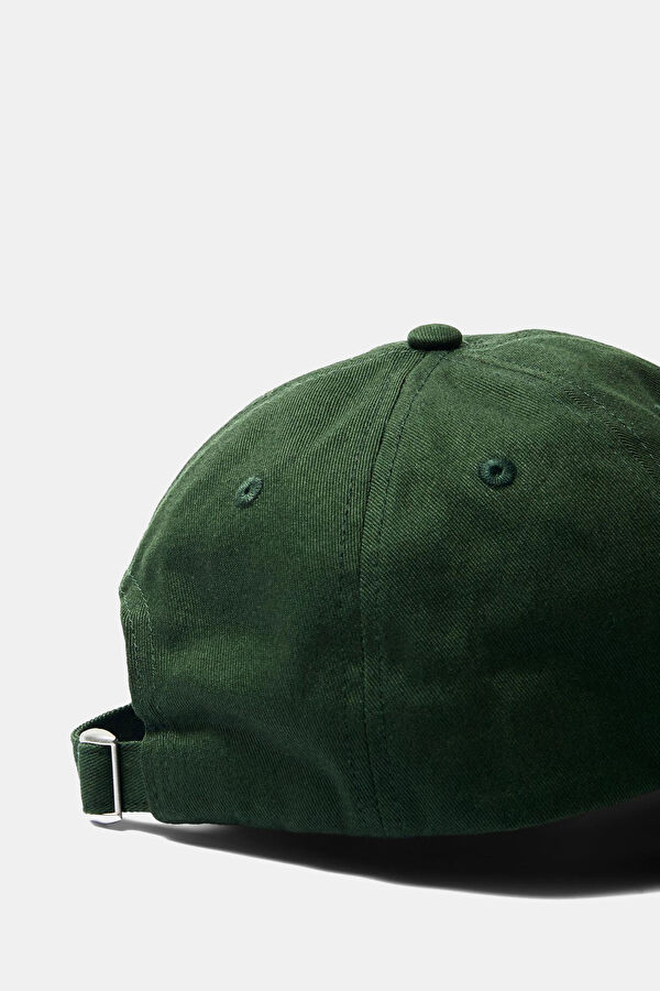 Dark Green Organic Cotton Hat 2