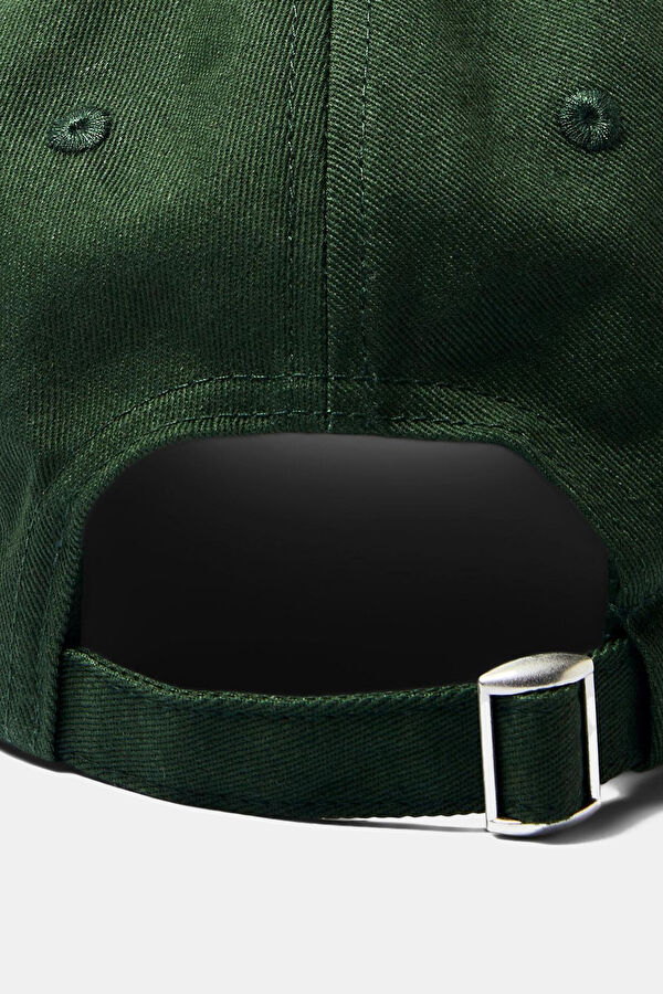 Dark Green Organic Cotton Hat 3