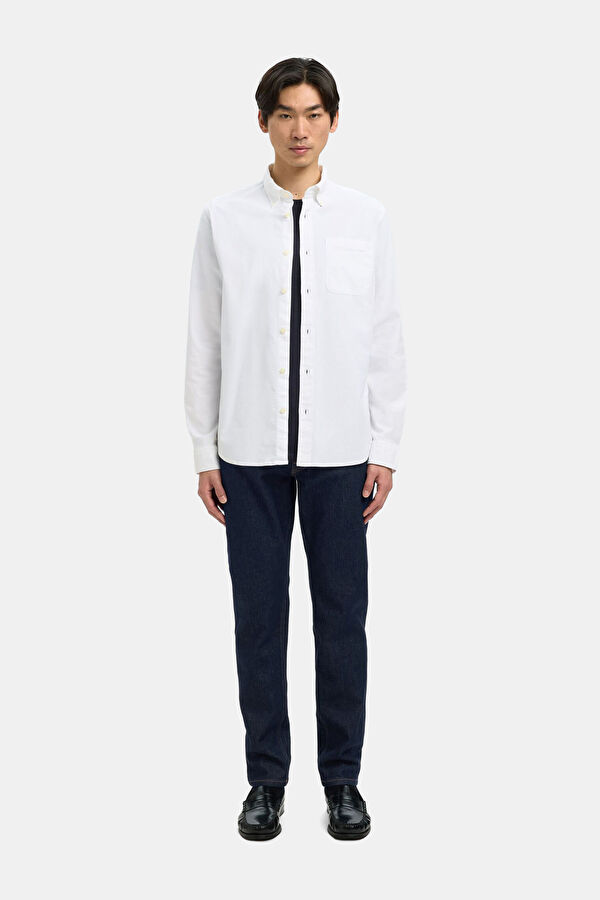 İndigo Slim Fit Organik Pamuk Erkek Jean Pantolon 4