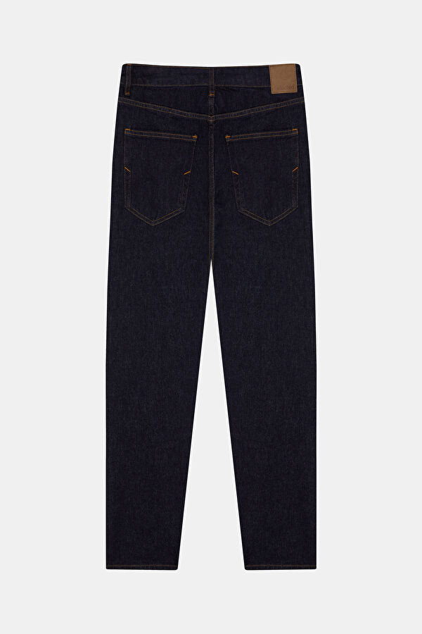 İndigo Slim Fit Organik Pamuk Erkek Jean Pantolon 5