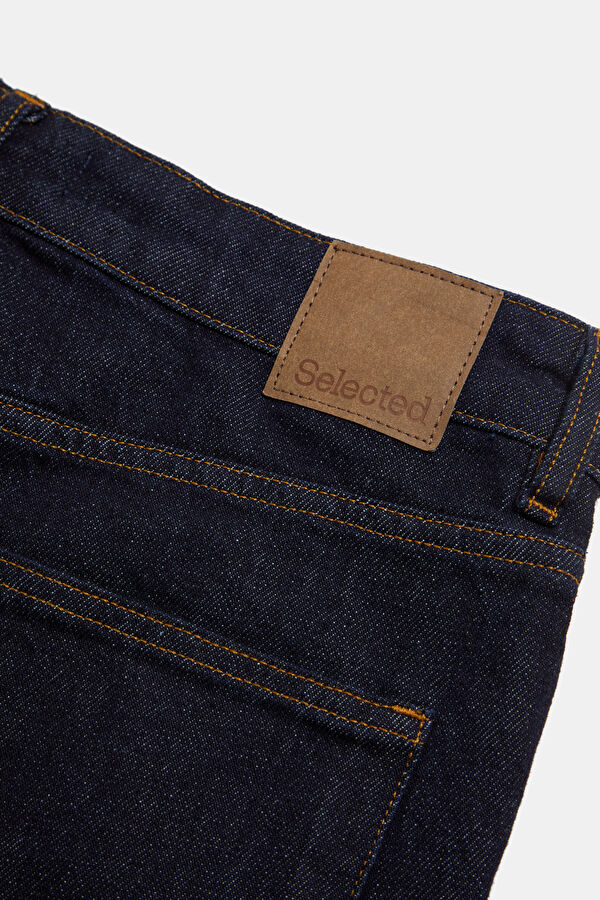 İndigo Slim Fit Organik Pamuk Erkek Jean Pantolon 8