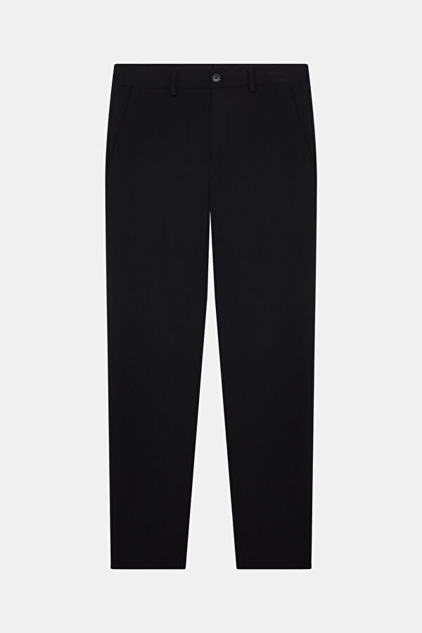 Black Slim Fit Men's Pants