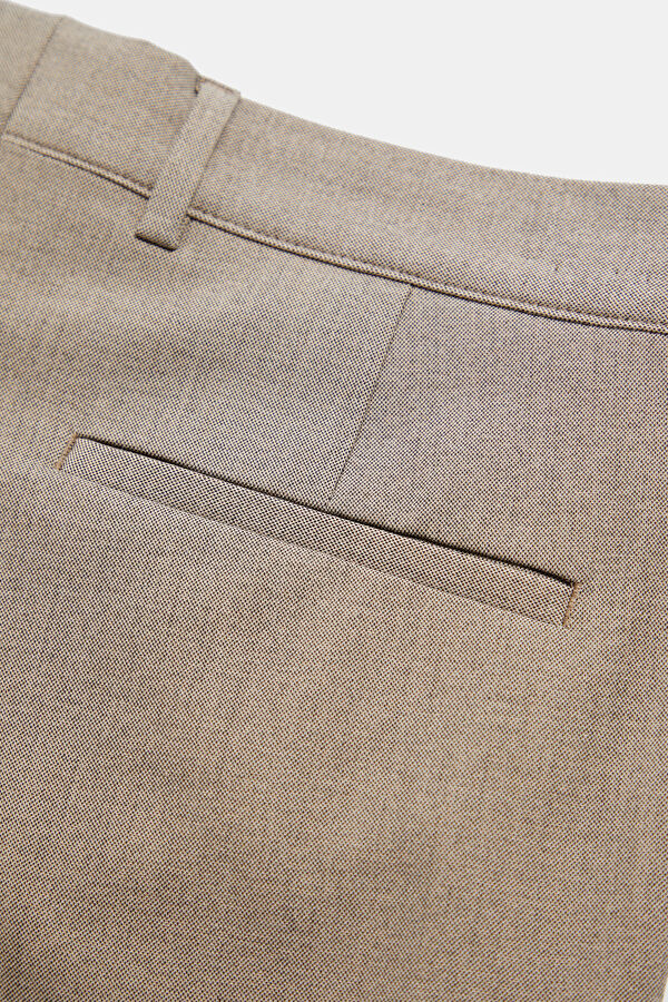 Bej Slim Fit Erkek Pantolon 7