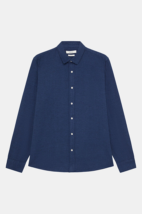 Navy Blue Men's Shirt