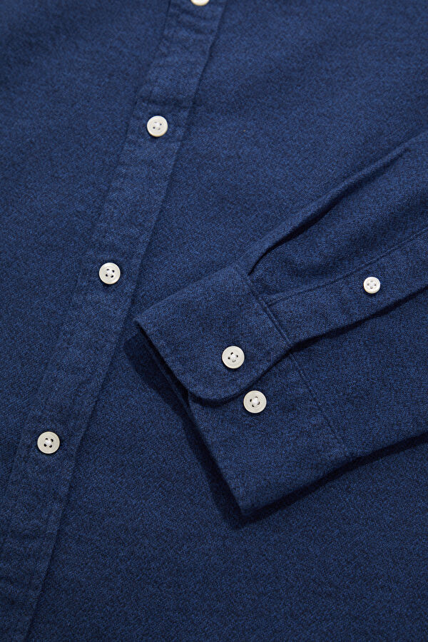 Navy Blue Men's Shirt 3