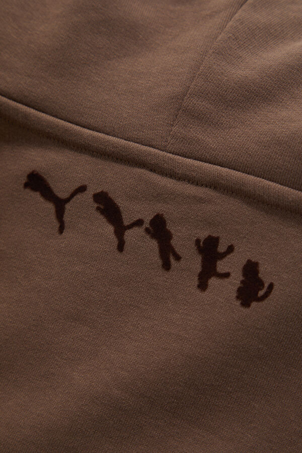 X Ripndip Coffee Relax Fit Hooded Women's Sweatshirt 6