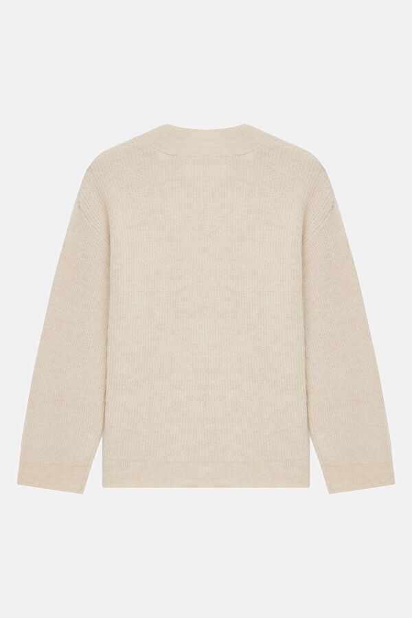 Cream Wool Women's Sweater 6