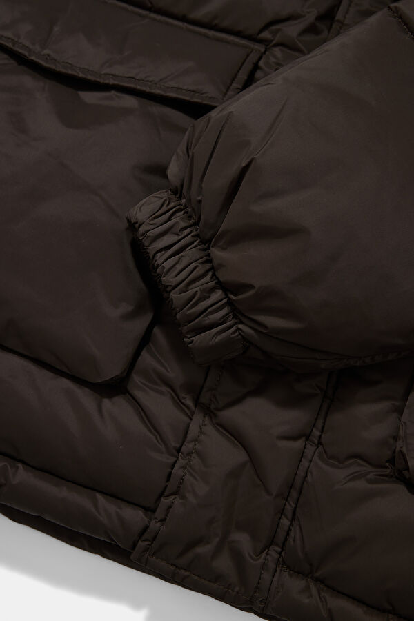 Coffee-colored Men's Jacket 4