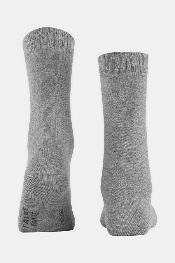 Gray Melange Socks 2