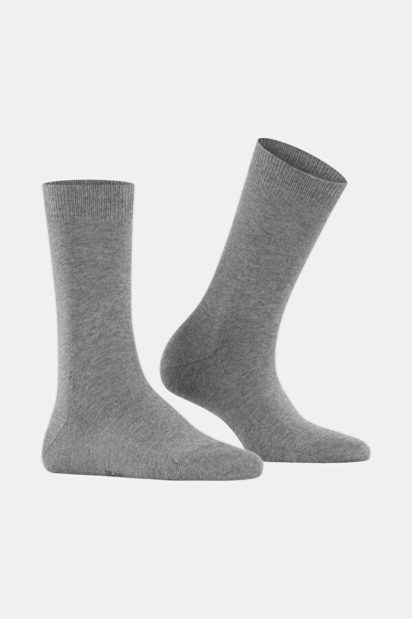 Gray Melange Socks 3
