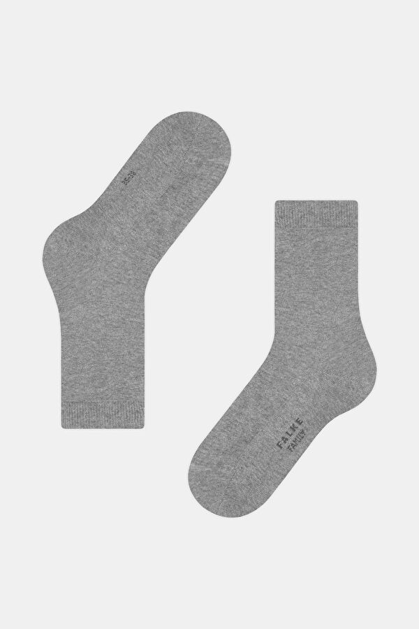 Gray Melange Socks 5
