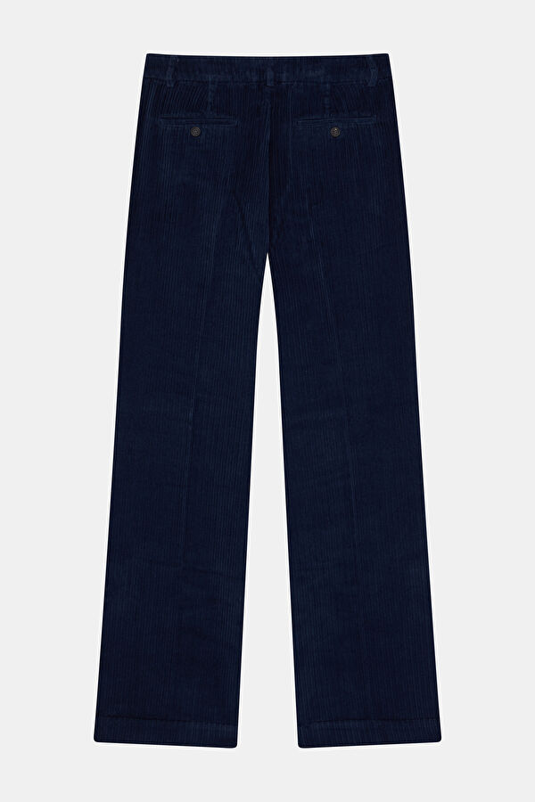 Lacivert Wide Leg Kadın Pantolon 2