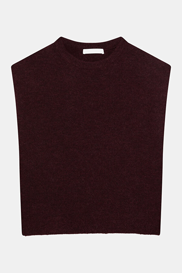 Burgundy Women's Vest 4