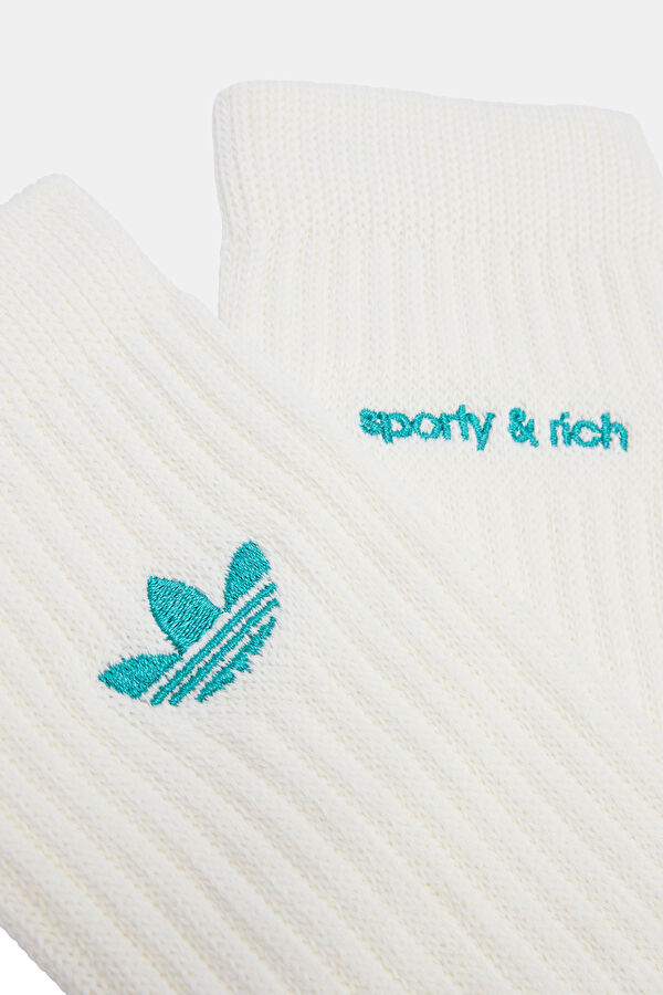 X Sporty & Rich Beyaz Çorap 2
