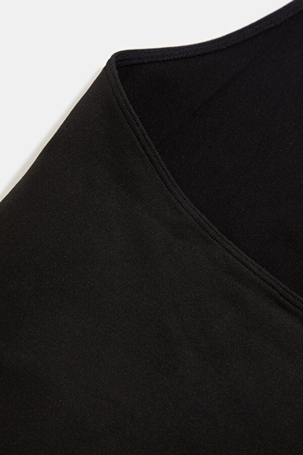 Black Sleeveless Women's Blouse 4