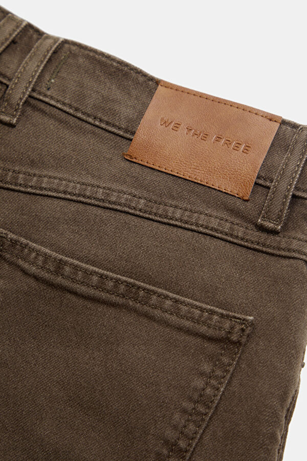 Koyu Kahve Loose Fit Kadın Pantolon 10