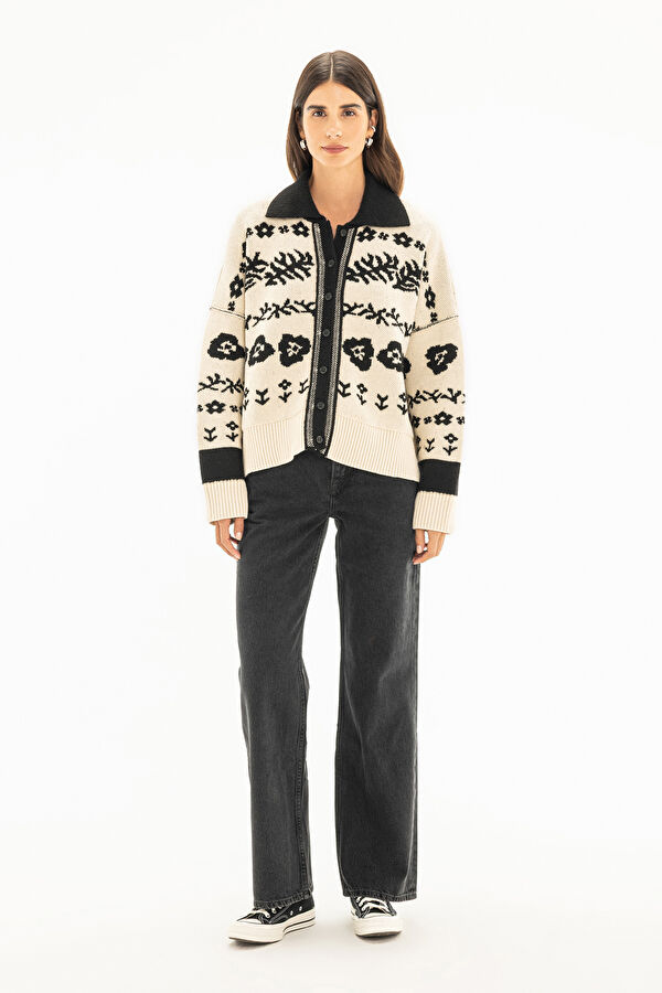 Black Loose Fit Women's Pants