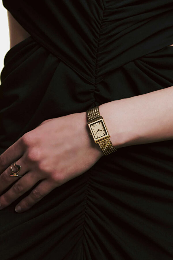 Virgil Mini Tethered Gold Kol Saati 5