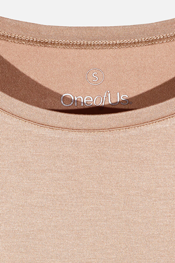 Beige Women's T-Shirt 3