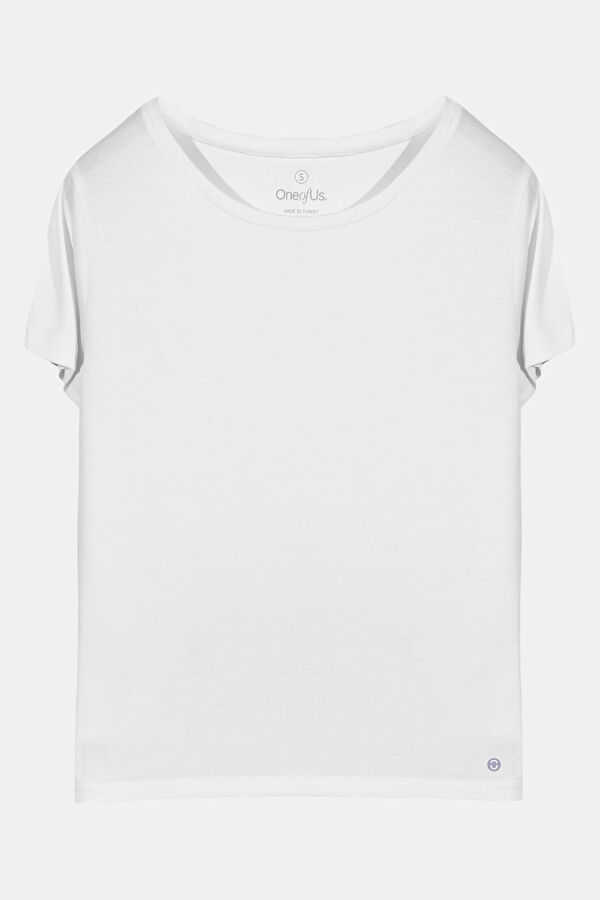 Beyaz Kadın T-Shirt