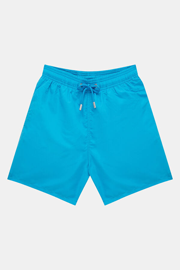 Men's Blue Elasticated Swimsuit
