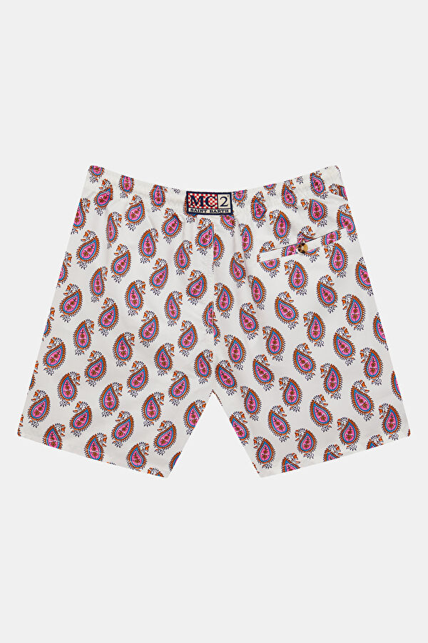 Colorful Patterned Elastic Men's Swimsuit 2