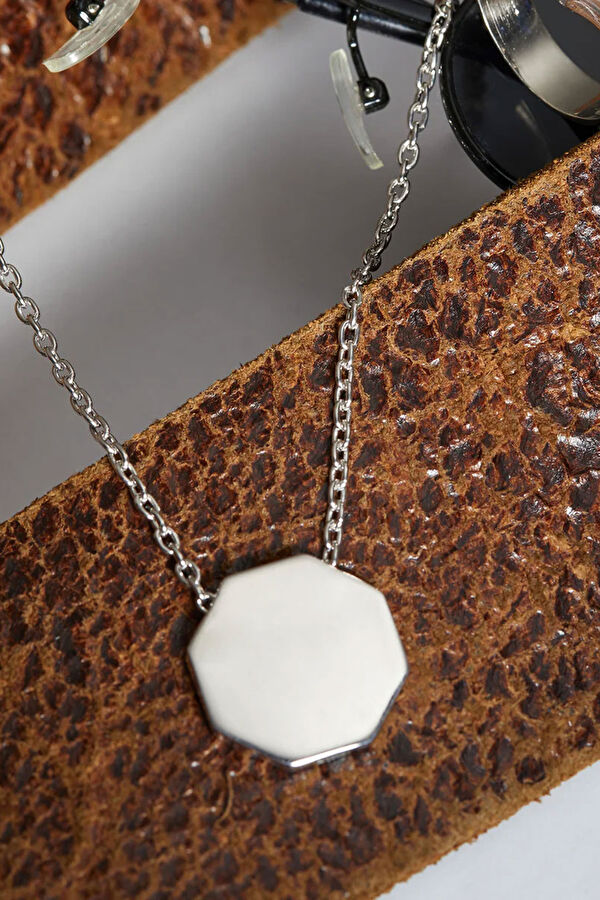 Silver Colored Necklace 3