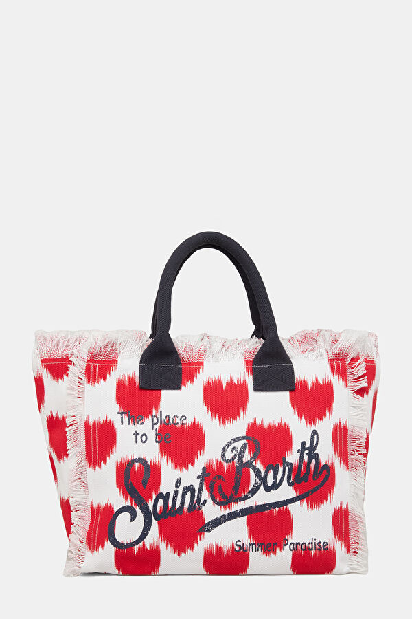 Vanity White Patterned Bag