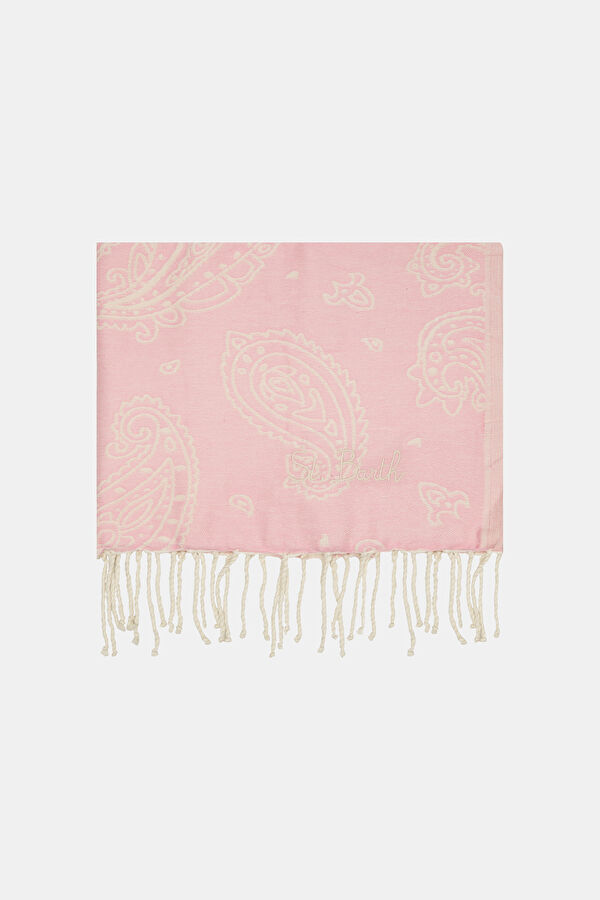 Pink Patterned Towel