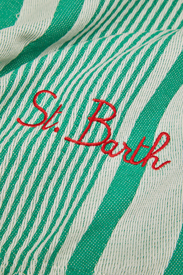 Green Beach Towel 2