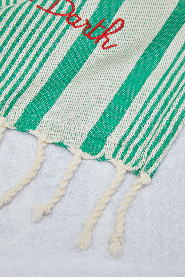 Green Beach Towel 3