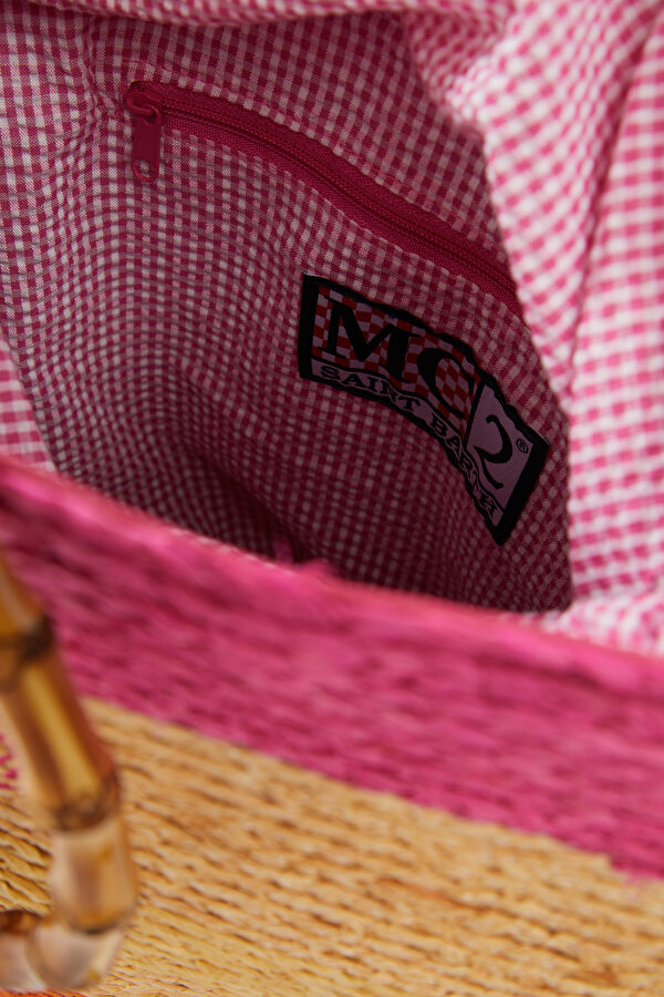 Kartie Orange Striped Bag 6