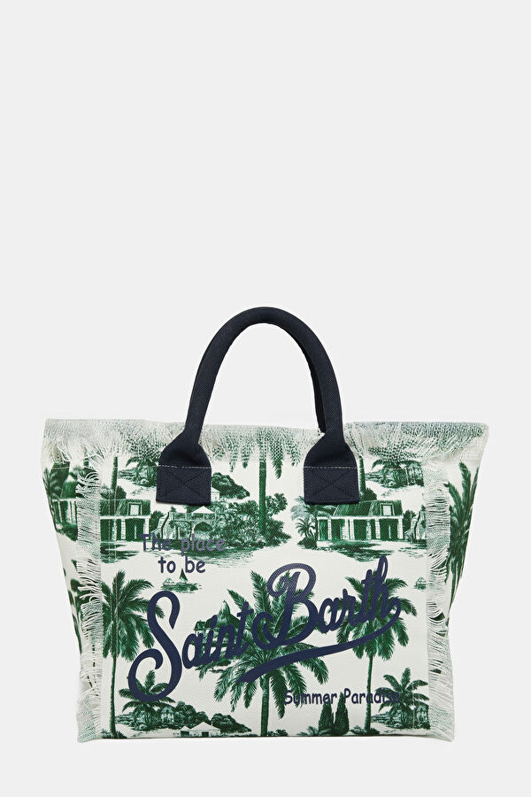Vanity Green Patterned Bag 3