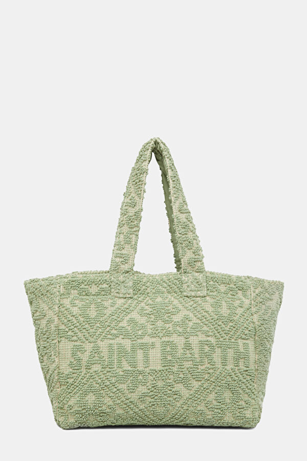 Tufting Green Bag