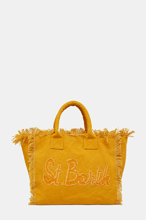 Vanity Patch Mustard Bag