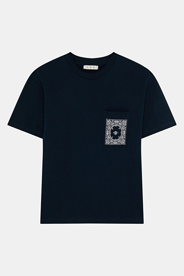 Lacivert Erkek T-Shirt
