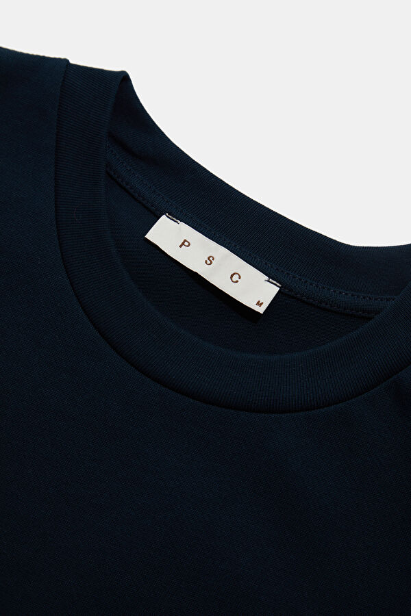 Lacivert Erkek T-Shirt 3
